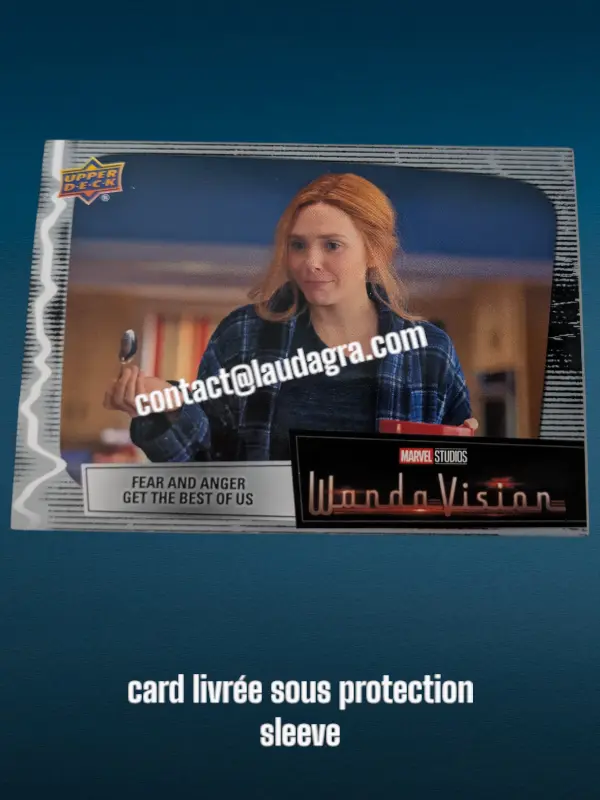 Fear and Anger Get the Best of Us Wandavision Card N° 56