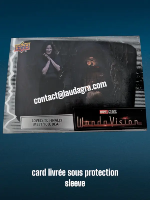 Lovely to Finally Meet You, Dear Wandavision Card N° 65