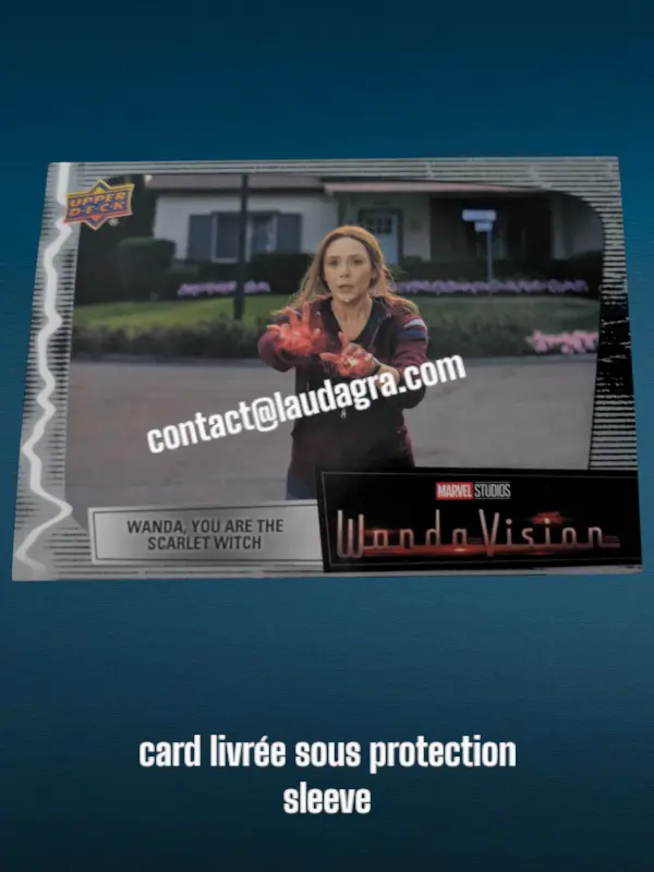 Wanda, You Are the Scarlet Witch Wandavision Card N° 76