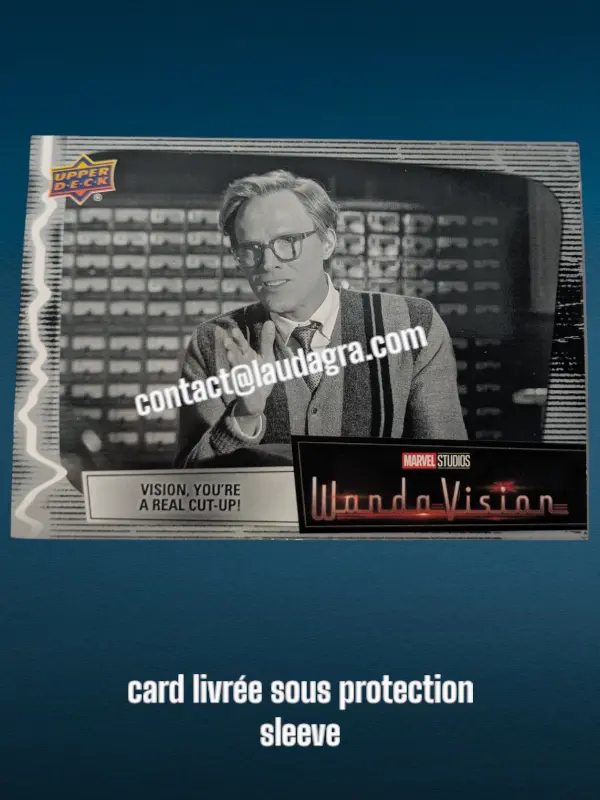 Vision, You’re a Real Cut-up! Wandavision Card N° 16