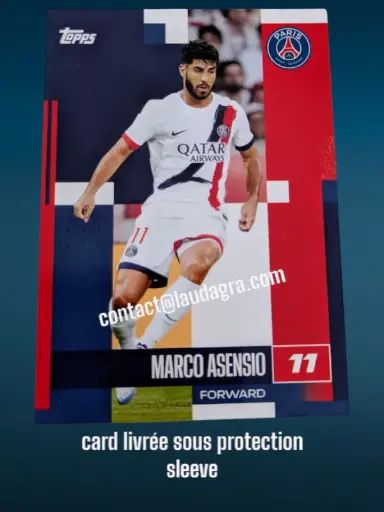 [psgteam2425_22] Marco Asensio Card N° 22