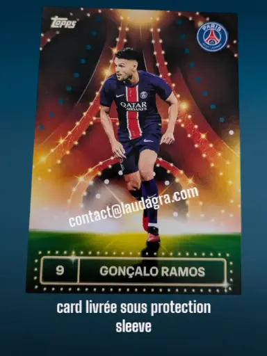 [psgteam2425_32] Gonçalo Ramos Card N° 32