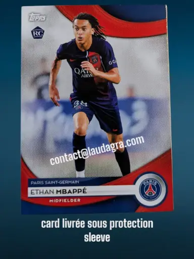 [PSGTEAMSET2324_18] Ethan Mbappé Card N° 18