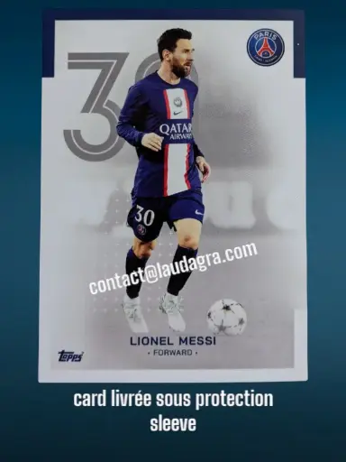 [psgteam2223_16] Lionel Messi Card N° 16