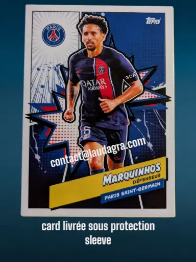 [psgfan2324_PSGH-1] Marquinhos Card N° PSGH-1