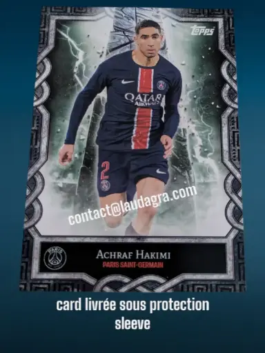 [psgfan2425_MO-4] Achraf Hakimi  Fan Set 24/25 Card N° MO-4