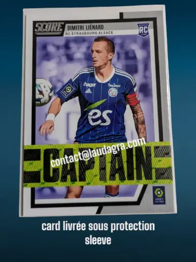 [CAPTAIN2223-08] Dimitri Lienard N° 8/ Captain Ligue 1 Uber Eats