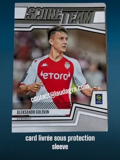 [SCORE2223-12] Aleksandr Golovin N° 12 AS Monaco  Score Team 22/23