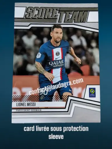 [SCORE2223-21] Lionel Messi N° 21 Paris Saint-Germain  Score Team 22/23