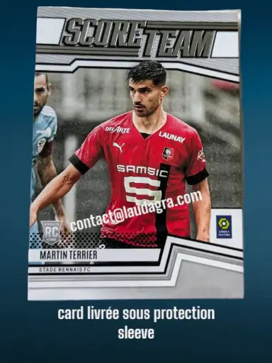 [SCORE2223-28] Martin Terrier N° 28 Stade Rennais FC  Score Team 22/23