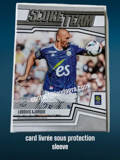 [SCORE2223-29] Ludovic Ajorque N° 29 RC Strasbourg Alsace  Score Team 22/23