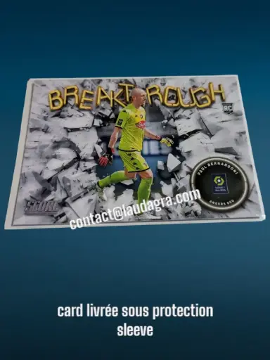 [BREAK2223-01] Paul Bernardoni N° 1/ Breakthrough    Angers SCO Panini