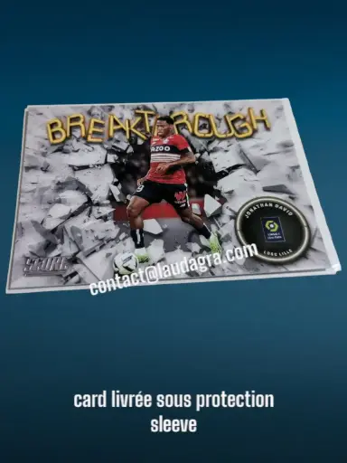 [BREAK2223-05] Jonathan David N° 5/ Breakthrough    LOSC Lille Panini