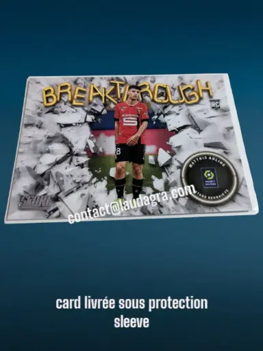 [BREAK2223-06] Matthis Abline N° 6/ Breakthrough    Stade Rennais FC Panini