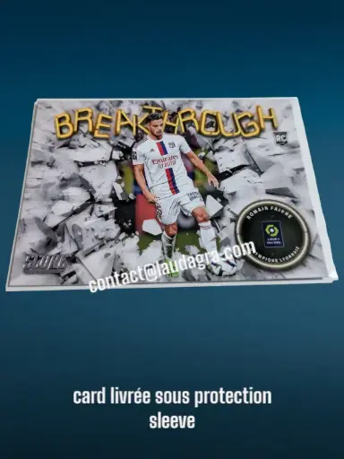 [BREAK2223-08] Romain Faivre N° 8/ Breakthrough    Olympique Lyonnais Panini