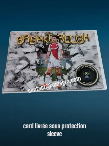 [BREAK2223-013] Takumi Minamino N° 13/ Breakthrough    AS Monaco Panini