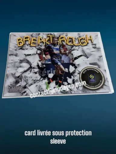 [BREAK2223-014] Beni Makouana N° 14/ Breakthrough    Montpellier Herault SC Panini