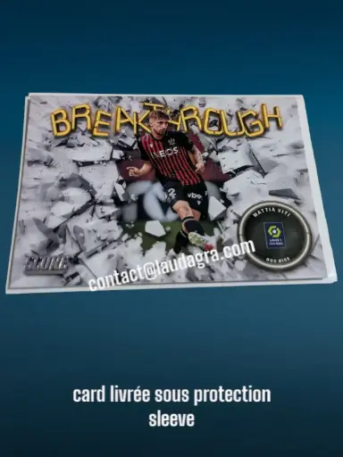 [BREAK2223-020] Mattia Viti N° 20/ Breakthrough    OGC Nice Panini