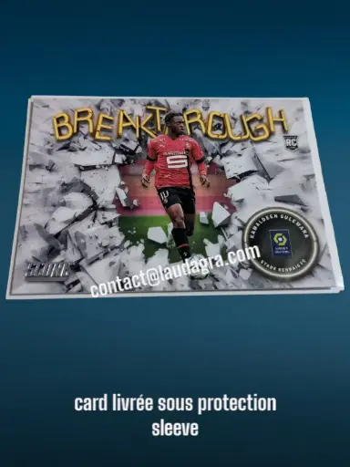 [BREAK2223-026] Kamaldeen Sulemana N° 26/ Breakthrough    Stade Rennais FC Panini