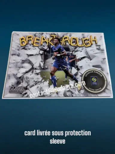[BREAK2223-029] Jackson Porozo N° 29/ Breakthrough    ESTAC Troyes Panini