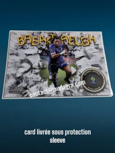 [BREAK2223-030] Yasser Larouci  N° 30/ Breakthrough    ESTAC Troyes Panini