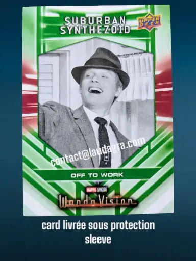 [WANDAVIS_WS-6 ] Off to Work Wandavision Card N° WS-6 