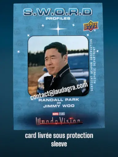 [WANDAVIS_SP-9] Randall Park as Jimmy Woo Wandavision Card N° SP-9