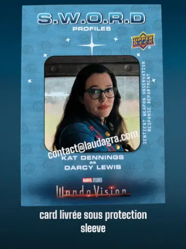 [WANDAVIS_SP-5] Kat Dennings as Darcy Lewis Wandavision Card N° SP-5
