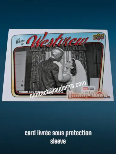 [WANDAVIS_PR-1 ] Wanda and Vision new house Wandavision Card N° PR-1 
