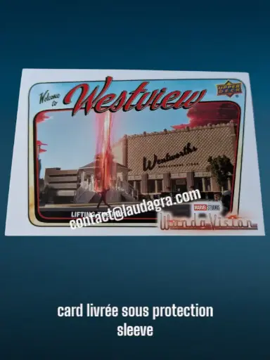 [WANDAVIS_PR-5 ] Lifting the hex Wandavision Card N° PR-5 