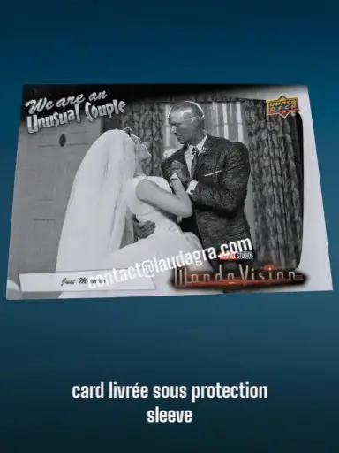 [WANDAVIS_WV-1 ] Just Married Wandavision Card N° WV-1 