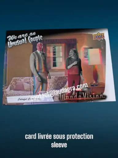 [WANDAVIS_WV-9 ] Colorful Characters Wandavision Card N° WV-9 