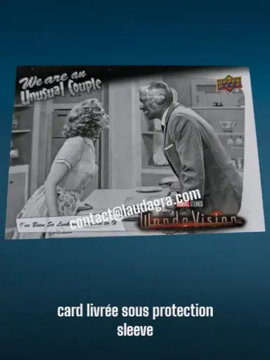 [WANDAVIS_WV-17] I’ve Been So Looking Forward to It Wandavision Card N° WV-17