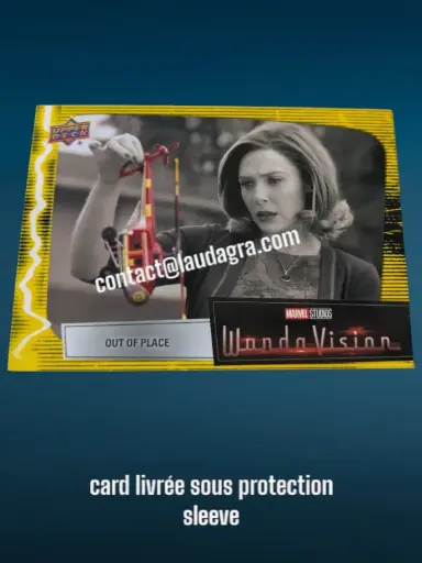 [WANDAVIS_Y13] Parallel Card Mind Stone Yellow Out of Place Wandavision Card N° 13