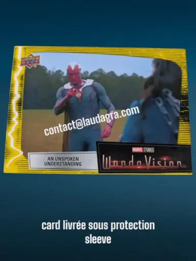 [WANDAVIS_Y58] Parallel Card Mind Stone Yellow An Unspoken Understanding Wandavision Card N° 58