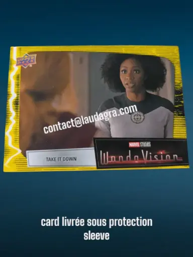 [WANDAVIS_Y63] Parallel Card Mind Stone YellowTake it Down Wandavision Card N° 63