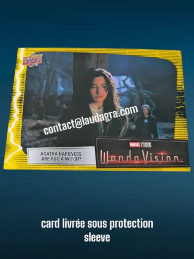 [WANDAVIS_Y67] Parallel Card Mind Stone YellowAgatha Harkness, Are You a Witch? Wandavision Card N° 67