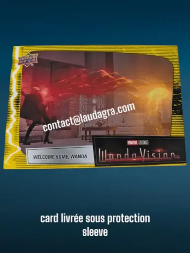 [WANDAVIS_Y75] Parallel Card Mind Stone YellowWelcome Home, Wanda Wandavision Card N° 75