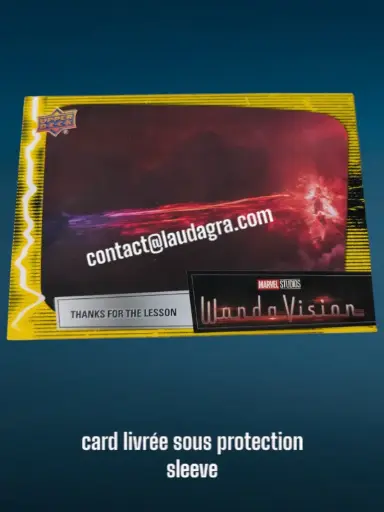 [WANDAVIS_Y86] Parallel Card Mind Stone YellowThanks for the Lesson Wandavision Card N° 86