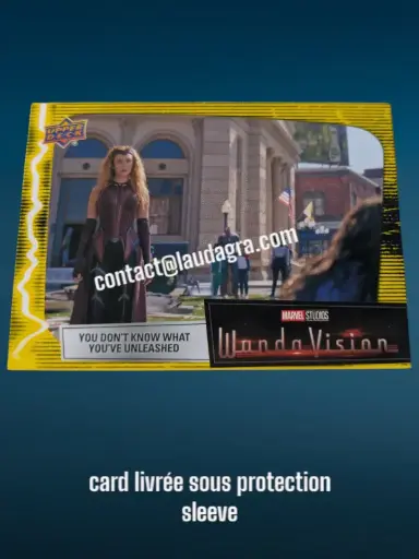 [WANDAVIS_Y87] Parallel Card Mind Stone YellowYou Don’t Know What You’ve Unleashed Wandavision Card N° 87