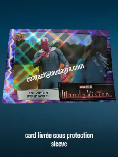 [WANDAVIS_P58] Parallel Card Purple Spell An Unspoken Understanding Wandavision Card N° 58