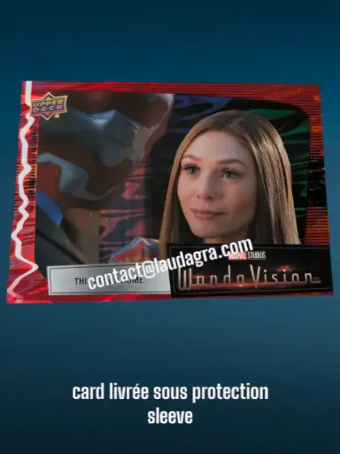 [WANDAVIS_R39] Parallel Card Scarlet Red This Is Our Home Wandavision Card N° 39
