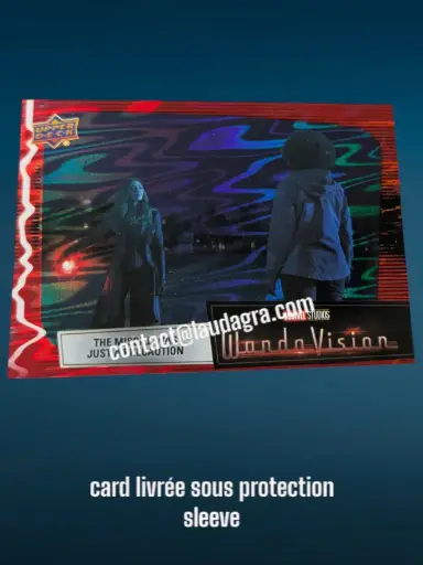 [WANDAVIS_R43] Parallel Card Scarlet Red The Missile Was Just a Precaution Wandavision Card N° 43