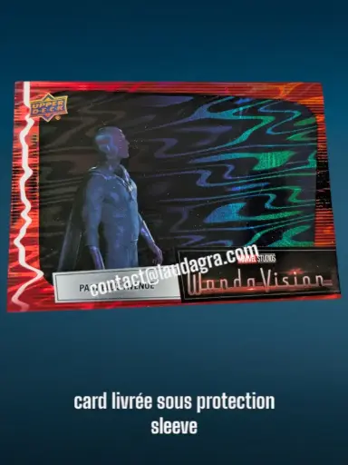 [WANDAVIS_R53] Parallel Card Scarlet Red Past Ellis Avenue Wandavision Card N° 53