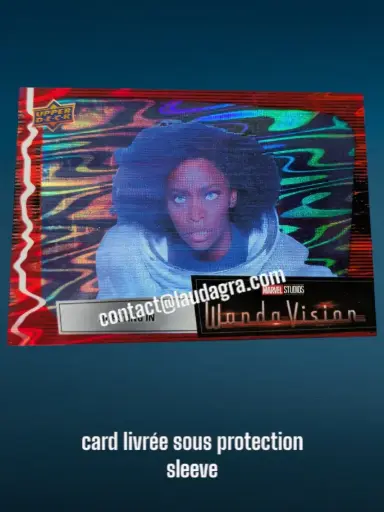 [WANDAVIS_R61] Parallel Card Scarlet Red Bursting In Wandavision Card N° 61