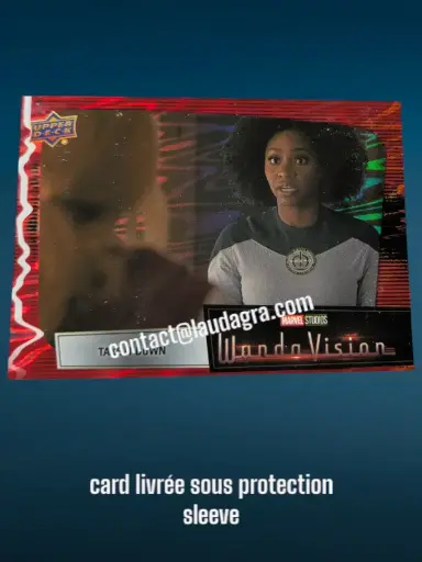 [WANDAVIS_R63] Parallel Card Scarlet Red Take it Down Wandavision Card N° 63