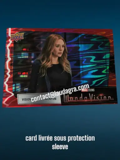 [WANDAVIS_R72] Parallel Card Scarlet Red Vision Is Not a Weapon Wandavision Card N° 72