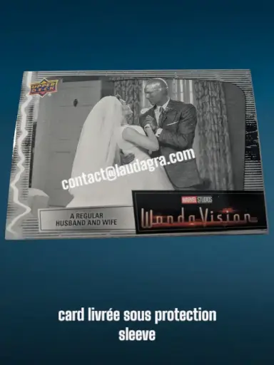 [WANDAVIS_01] A Regular Husband and Wife Wandavision Card N° 1