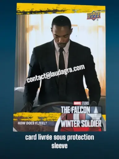[FALCON_Y01] How does it feel ? The Falcon and The Winter Soldier Yellow Parallel Card N° 1