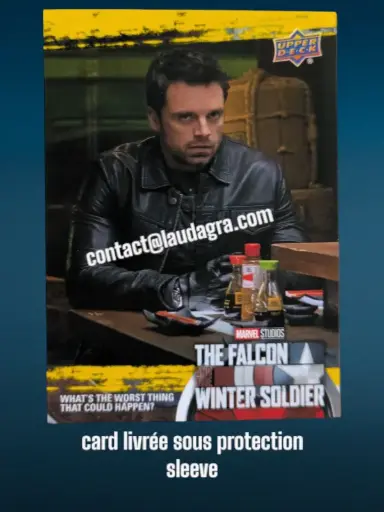 [FALCON_Y11] The Worse Thing That Could Happen The Falcon and The Winter Soldier Yellow Parallel Card N° 11